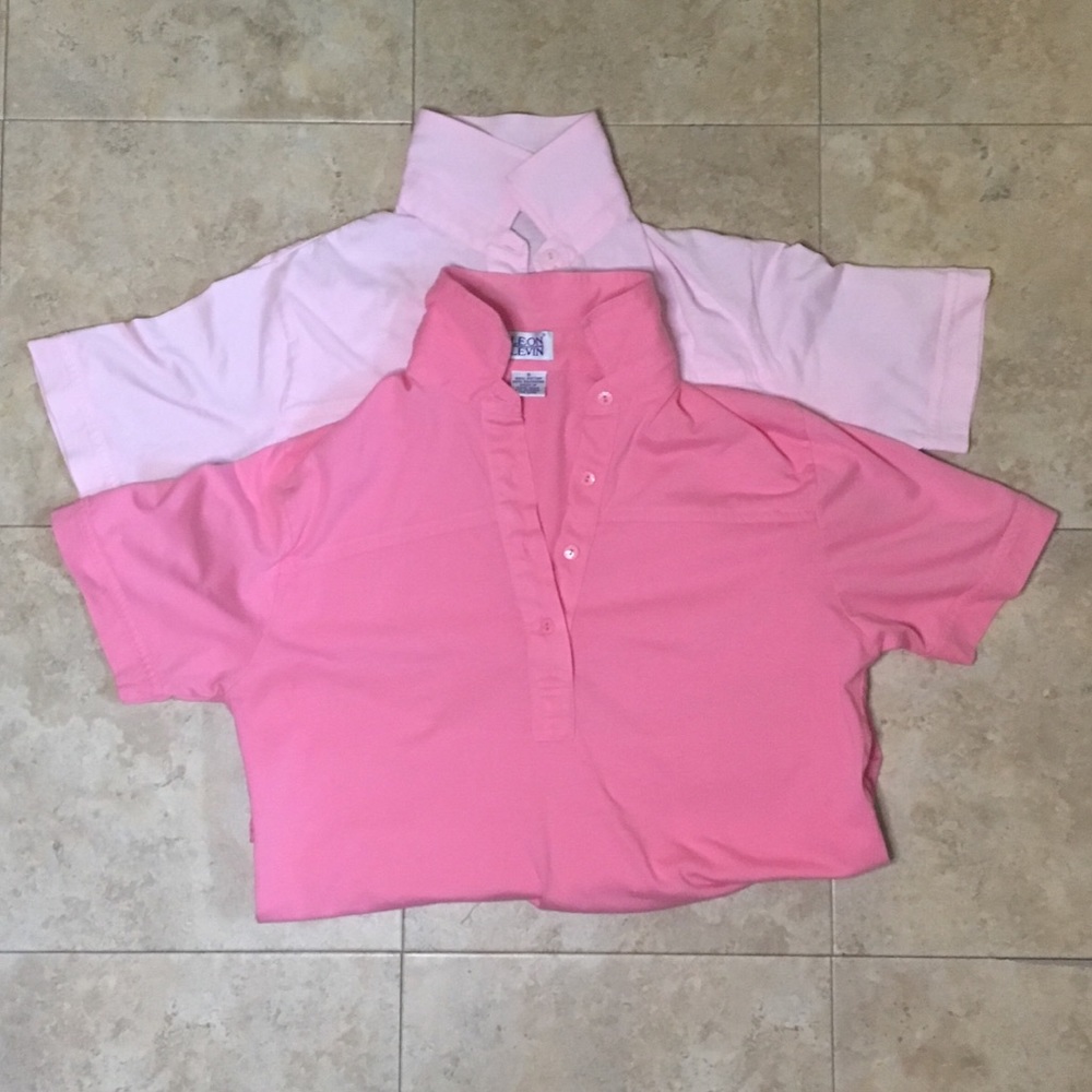 Bundle of 2 Leon Levin Short Sleeve Women’s Shirts